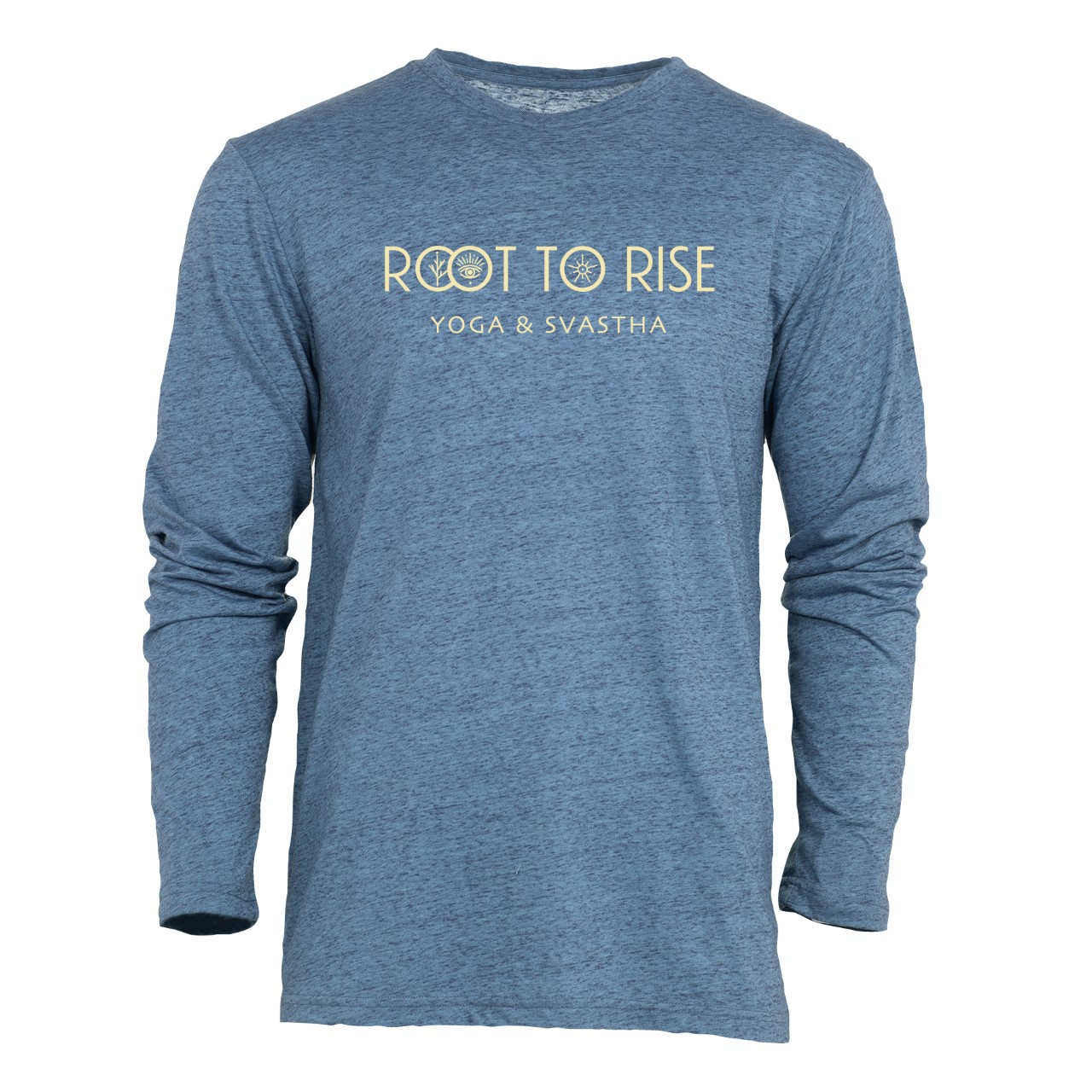 Root to Rise Shirt Long Sleeve Blue
