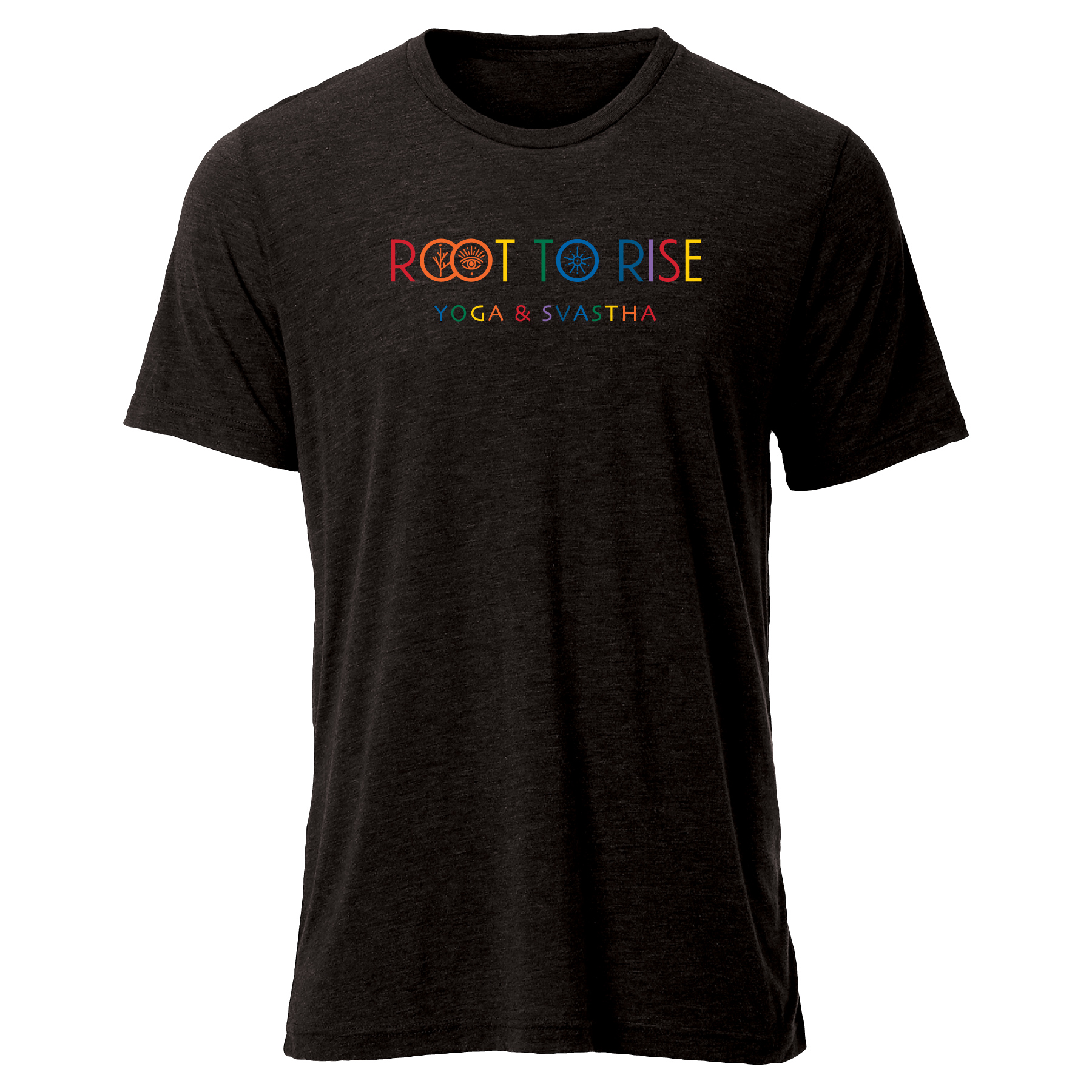 Root to Rise Yoga Denver T-shirt Unisex Grey